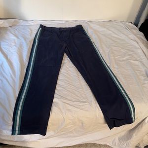 Levi’s Skateboarding collection straight leg pants Navy Blue w Stripe 30x30